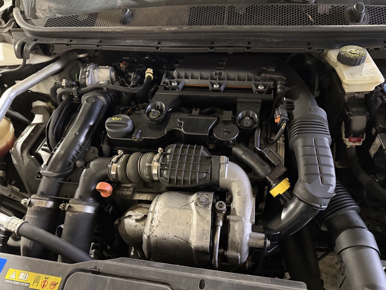 Motorraum nach Trockeneisstrahlen – Strahlkraft Langen